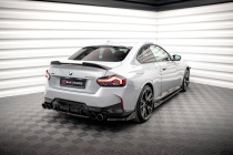 BMW 2-Serie Coupe M240i G42 2021+ Bakre Sidoextensions + Splitters V.2 Maxton Design